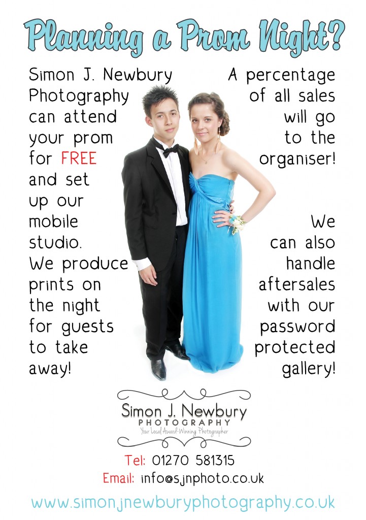 Prom Night Photography from Simon J. Newbury Photography. Event Photographer