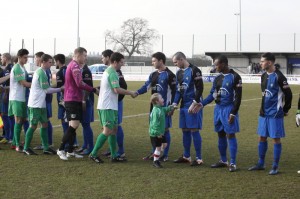Adam as mascot at Nantwich Town FC