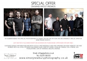 band, music, promo, photography, special, offer, Crewe, Live, Cheshire