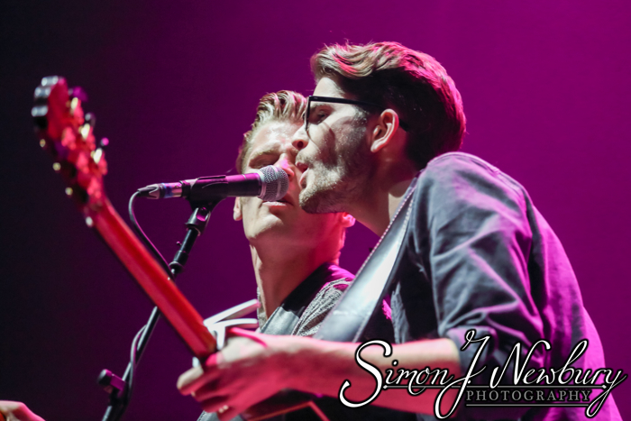 Hudson Taylor performing live at the Liverpool Echo Arena on 18th October 2014