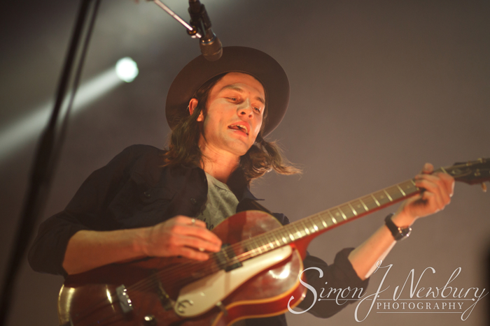 James Bay performs live at the Albert Hall in Manchester, UK
