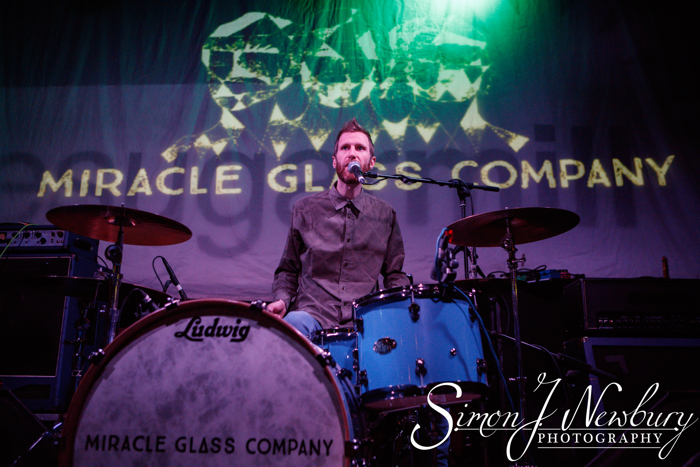 Stoke-On-Trent, Staffordshire, UK. 22nd April, 2016. Miracle Glass Company perform live at The Sugarmill.