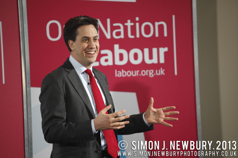 Ed Miliband MP visit to Crewe for a Q & A Session