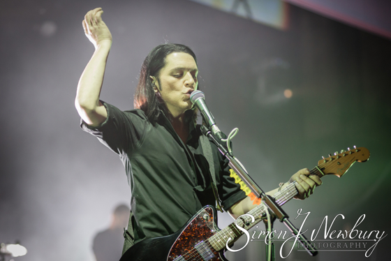 Placebo Live at Manchester Apollo. Live music photography Cheshire