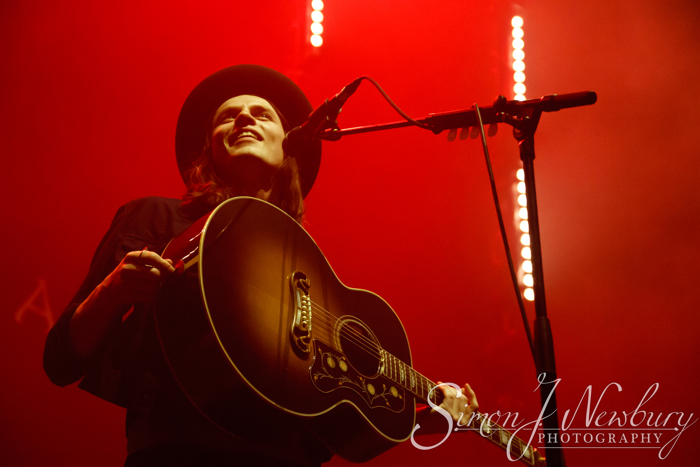 James Bay performs live at the Albert Hall in Manchester, UK