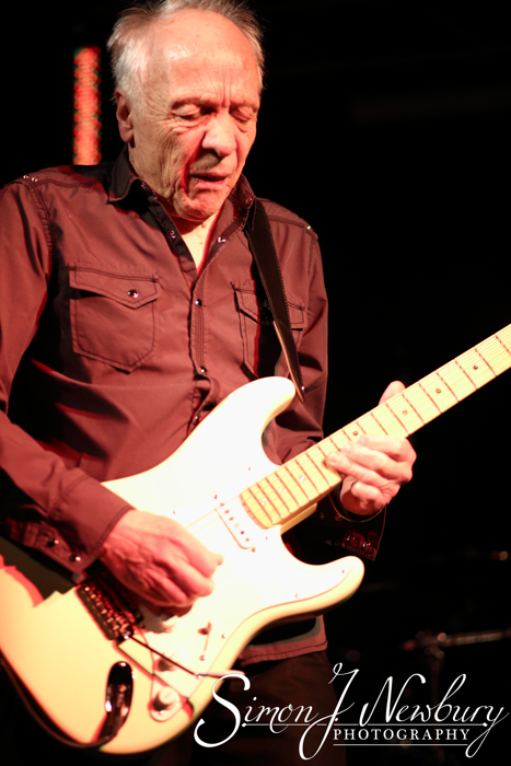 Robin Trower performs live at The Live Rooms in Chester, UK.