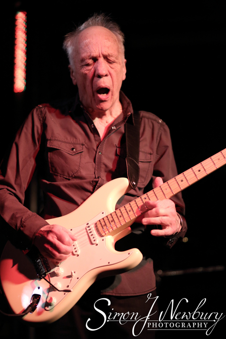 Robin Trower performs live at The Live Rooms in Chester, UK.